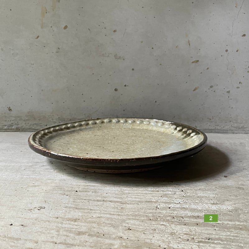 倉敷青木窯 三宅康太 7寸平皿（1・2） | Linné