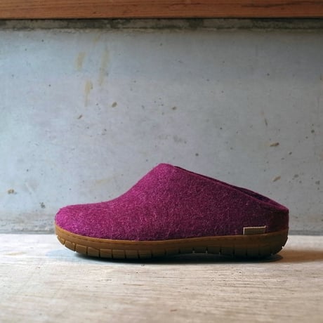 glerups    Slip-on クランベリー（ラバーソール）