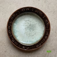 倉敷青木窯　三宅康太　8寸平皿型（1／2）