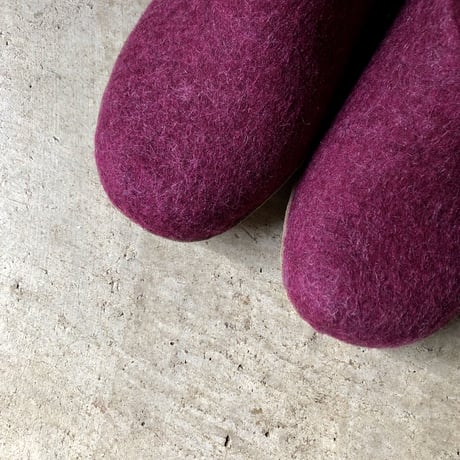 glerups    Slip-on クランベリー（ラバーソール）