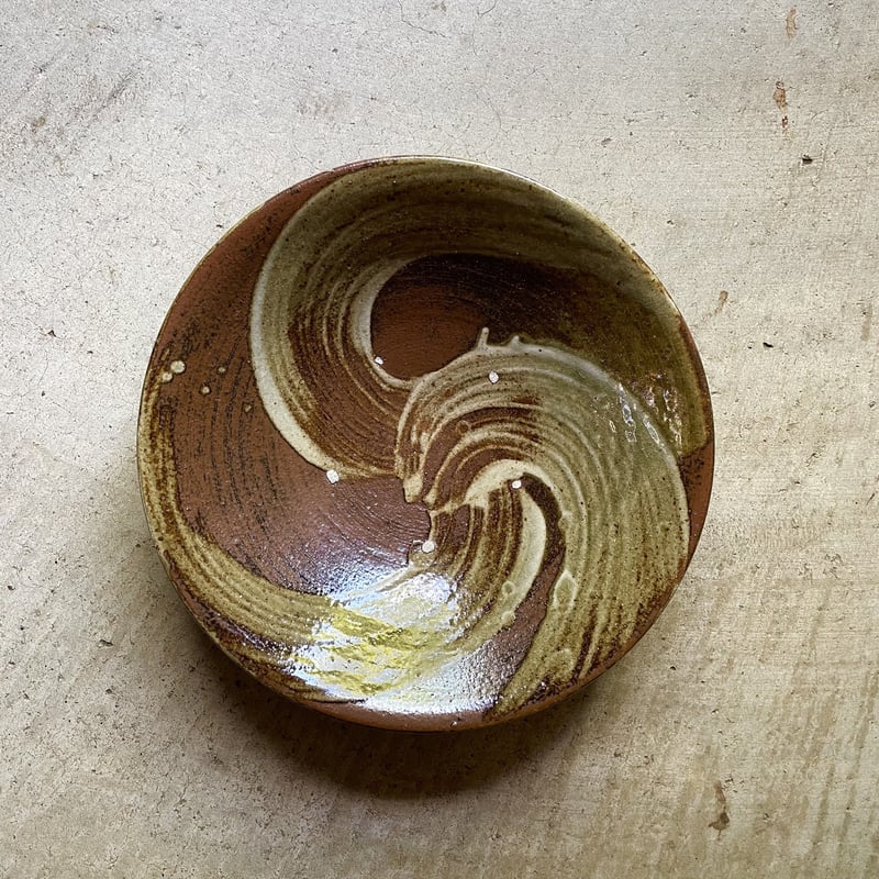 大久保窯　村上世一作　深絵皿 田村窯 皿 7寸 J – mono+iku 育む、暮らしの道具店