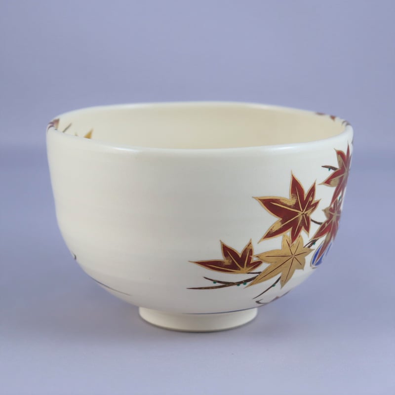 色絵紅葉流水絵茶碗 | 鴨東庵