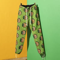 African print relax pants 3