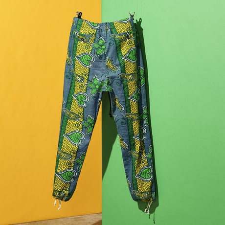 African print relax pants 2