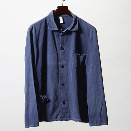 ANS-UP 03 Herringbone Blue Work Jacket