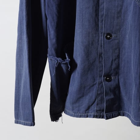 ANS-UP 03 Herringbone Blue Work Jacket