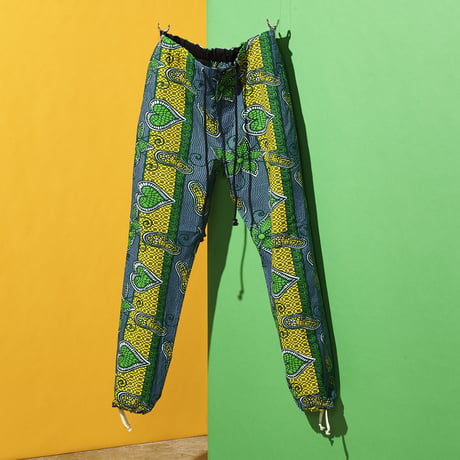 African print relax pants 2