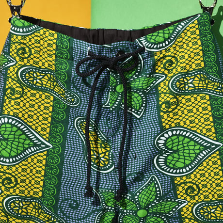African print relax pants 2