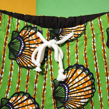 African print relax pants 3