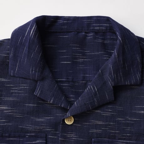 Thailand vintage fabric open collar long sleeve shirts