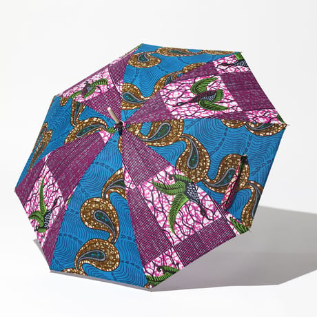 African batik Umbrella ツートーン3