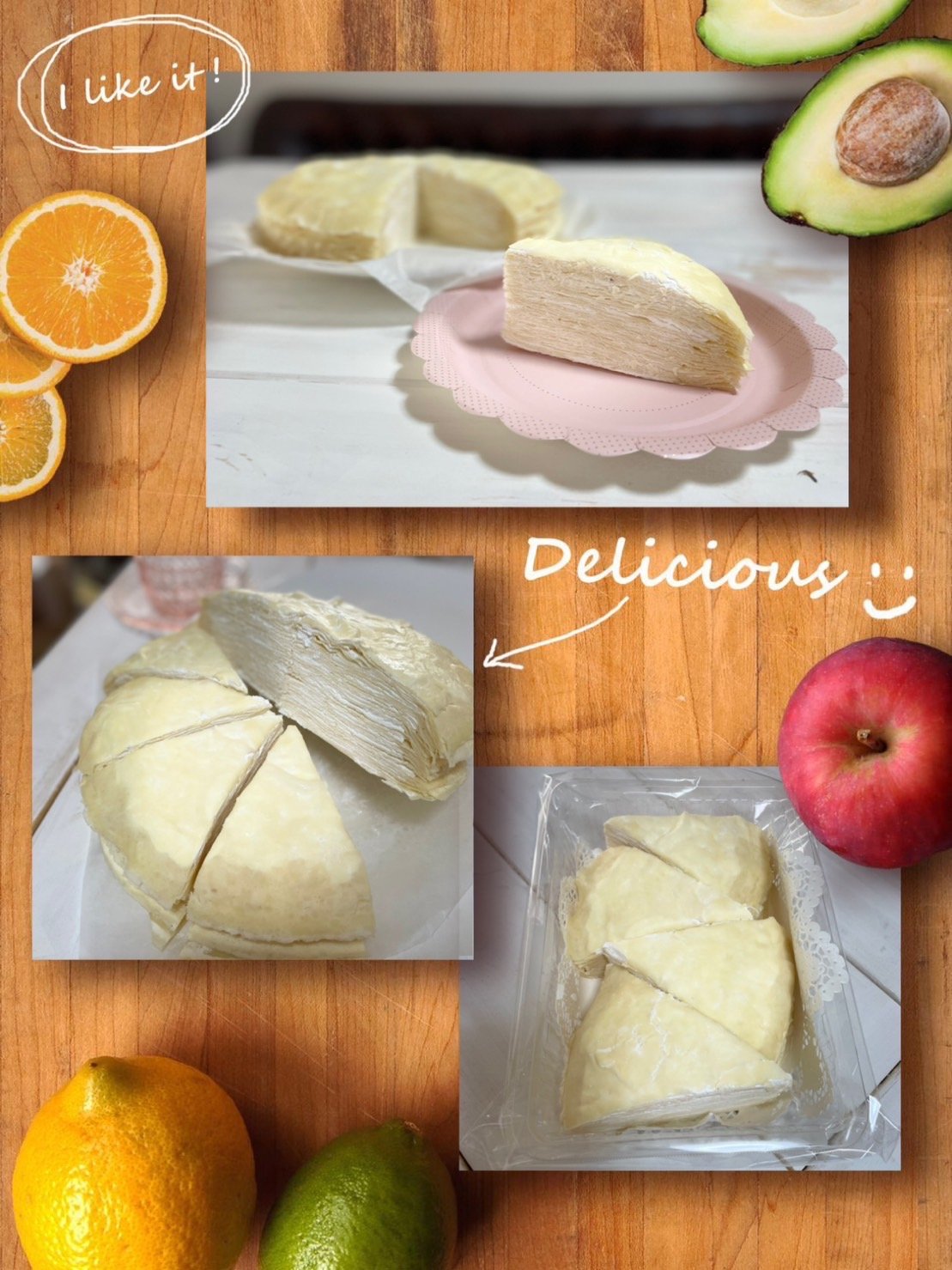 みるくれーぷ 牧家のミルクレープハーフ Boccaオンラインショップ