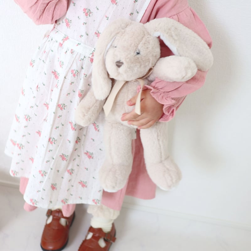 新品 お花モチーフ あったかエプロンドレス ワンピース 一部即納】別々でも…♡ 春の花柄エプロンワンピース | moka.