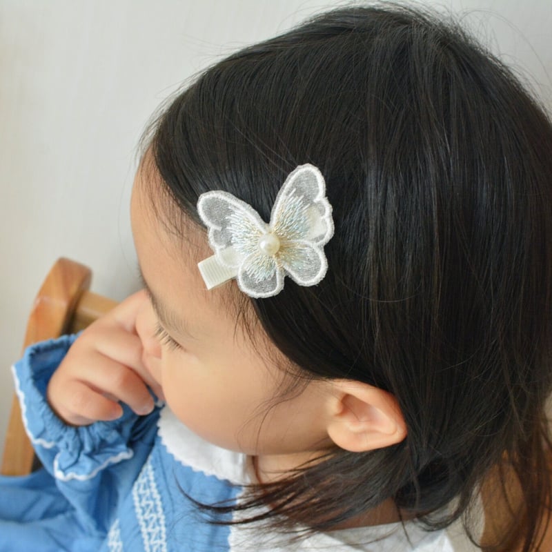 ちょうちょヘアクリップ　ヘアピン　オーダーページ 蝶々ヘアクリップ オーダーページ ヘアクリップ・バナナクリップ mimi