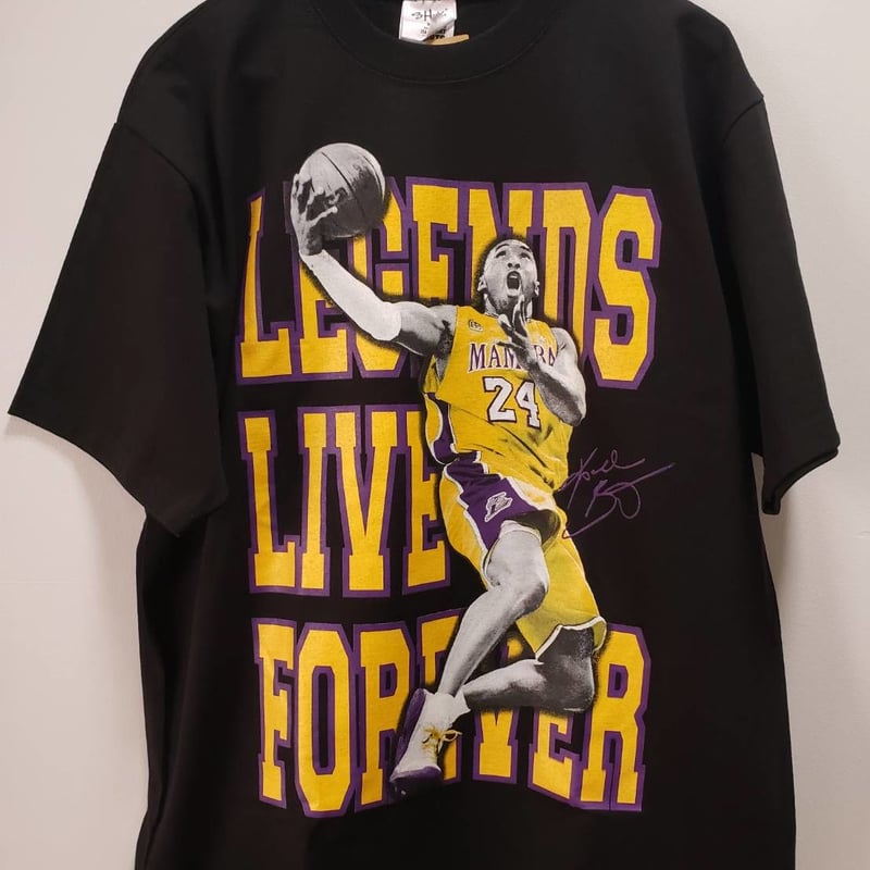 Shaka wear US コットン使用コービー・ブライアント追悼モーチーフT