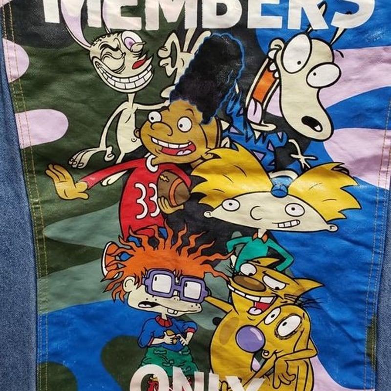 MEMBERS ONLY×nickelodeon. コラボデニムジャケット | LIMITED