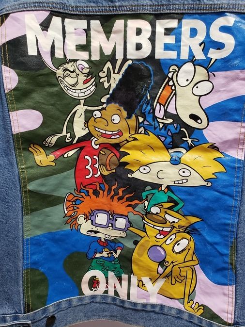 MEMBERS ONLY×nickelodeon. コラボデニムジャケット | LIMITED