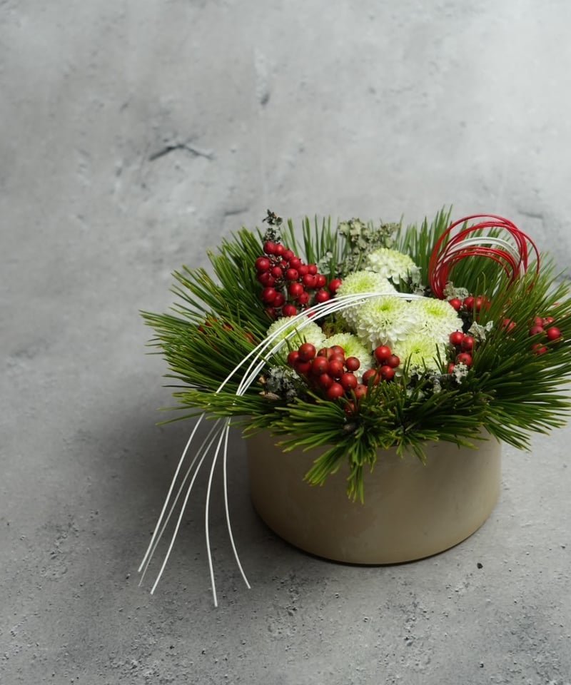 お正月アレンジ　No.8 お正月アレンジ】福の音 | PLANAGE FLOWER&GREEN