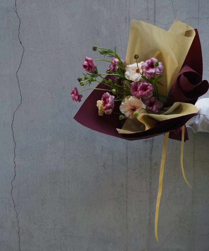 3月ラナンキュラスラックスMIXブーケ】（お届け日：3月1日～31日