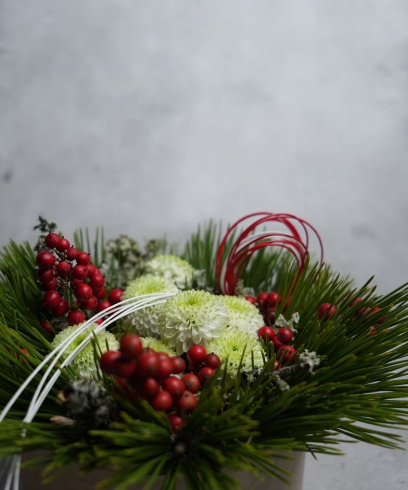 お正月アレンジ　No.8 お正月 アレンジメント「雅門松（みやびかどまつ）」 | 花・花束を贈る