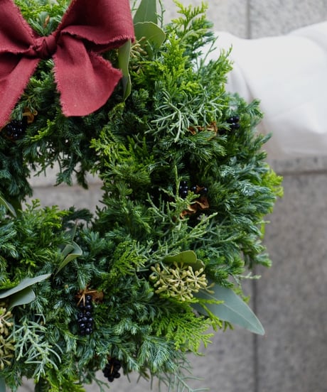 Christmas wreath　Mサイズ