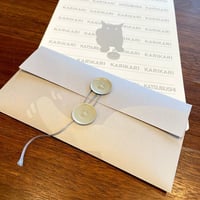 猫のご飯代のために働いていますレターセット（クリアファイル付き）