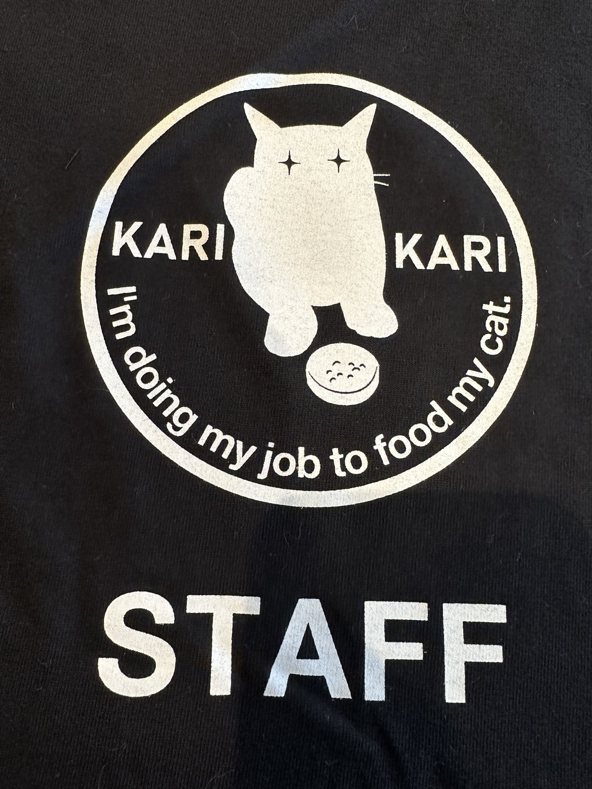 &ellecy 働き者の猫半袖Tシャツ