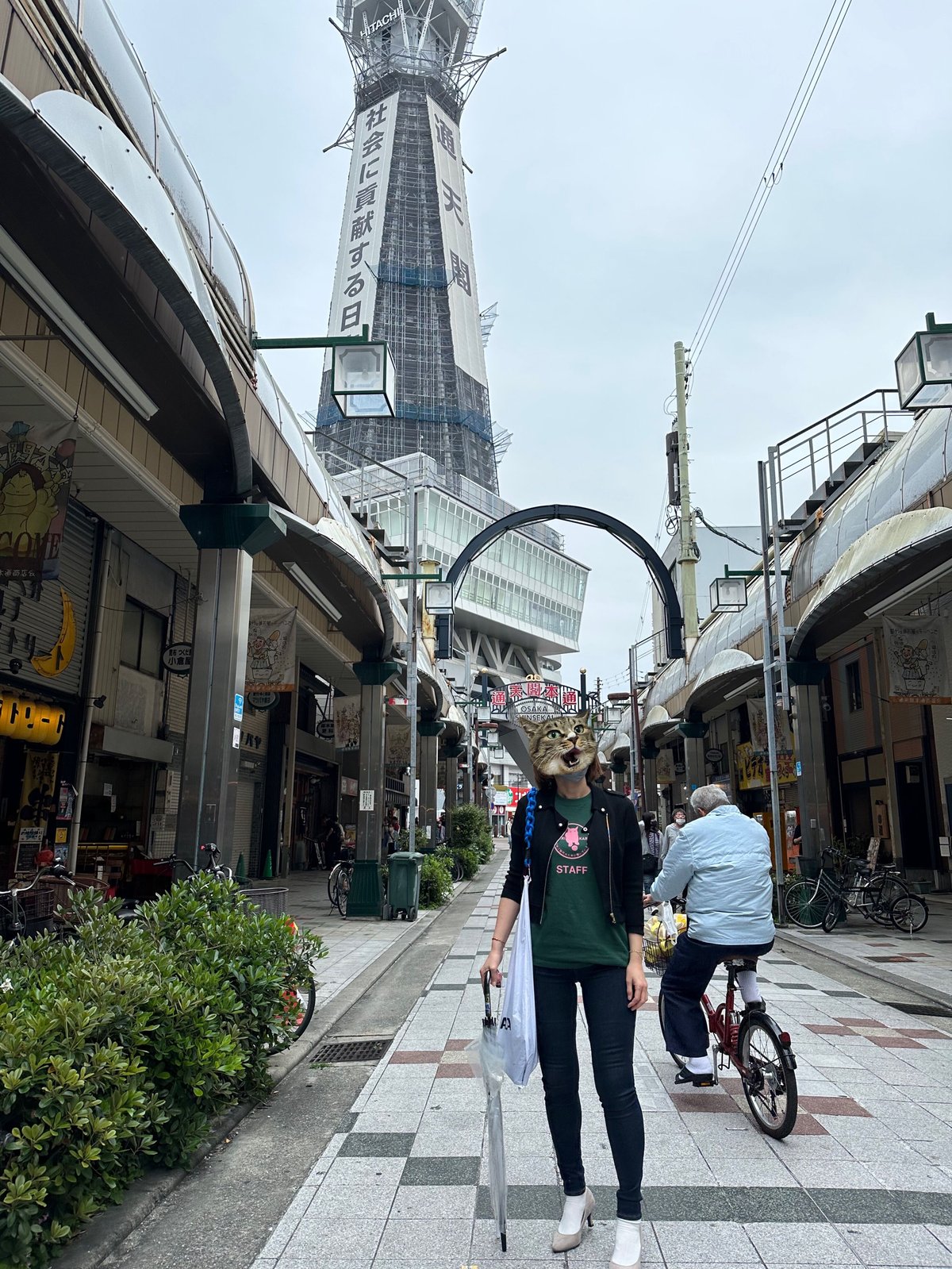 猫のニャッホ 企画 当選品 限定 非売品 Tシャツ ニャッホ 鴻池剛と猫のぽんた ニャアアアン！』 猫のぽんたフェイスT