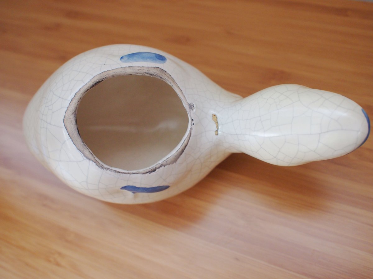 シチリア島の陶器のアヒル置物(大) | Bella Vita