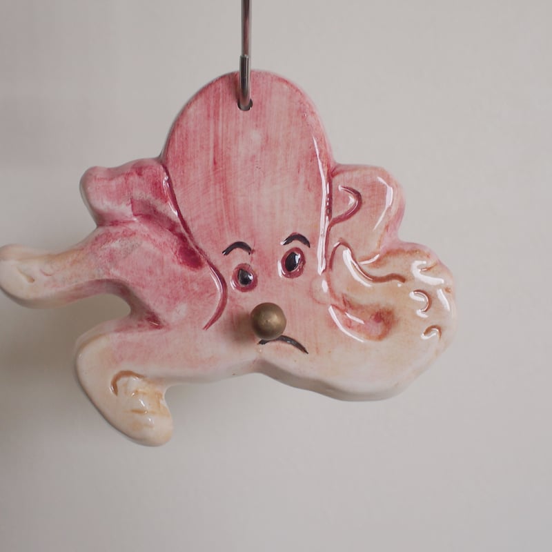 シチリア島の陶器のタコさんフック | Bella Vita