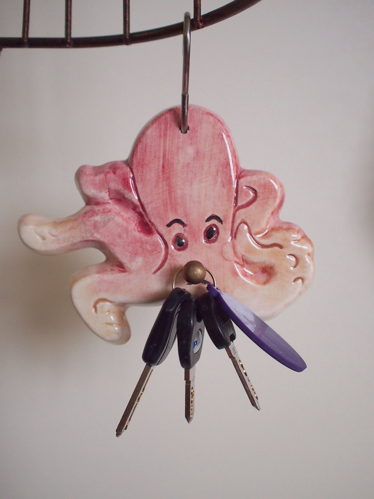 シチリア島の陶器のタコさんフック | Bella Vita