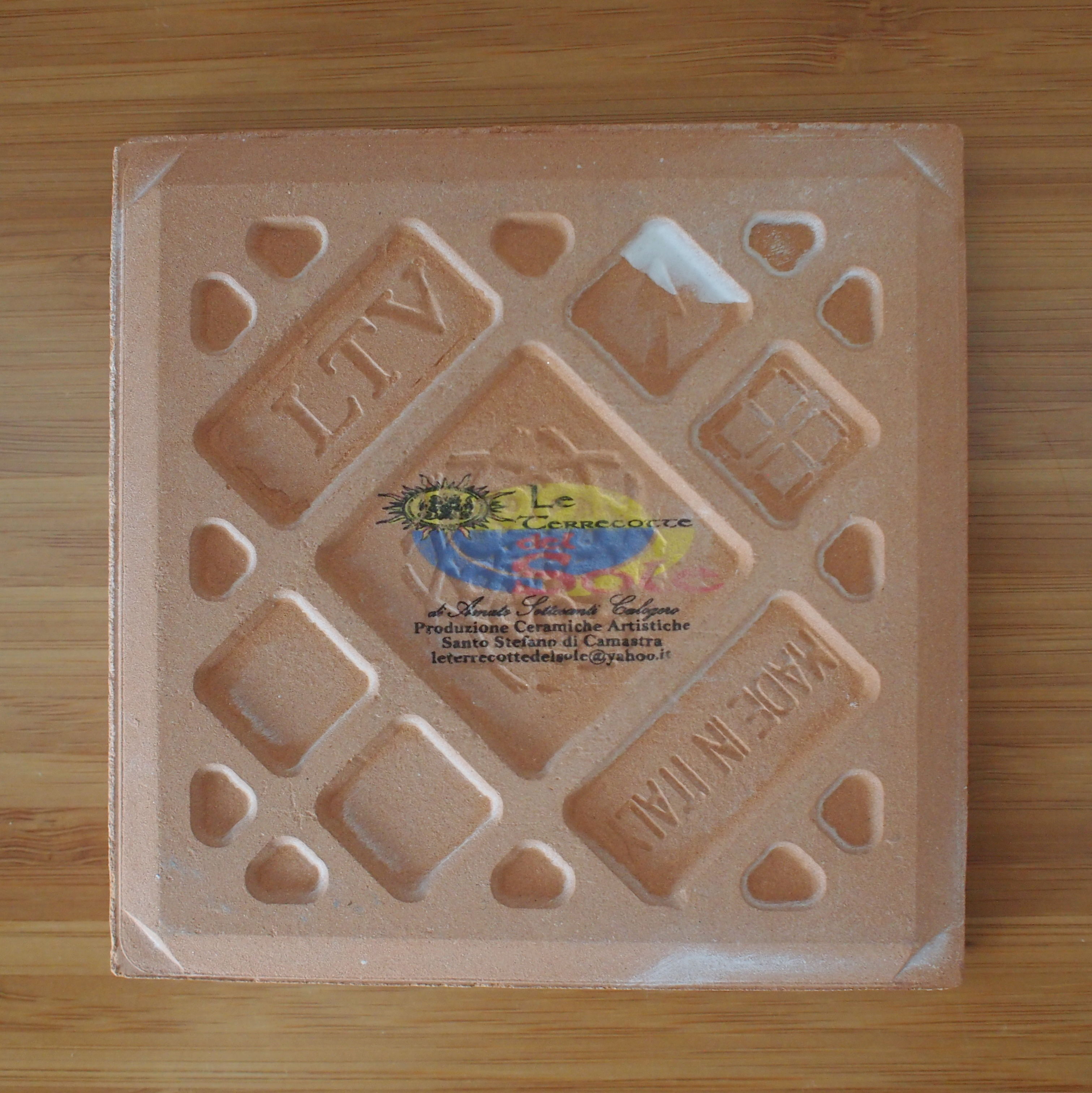 シチリア島の陶器のタイル 10X10cm | Bella Vita