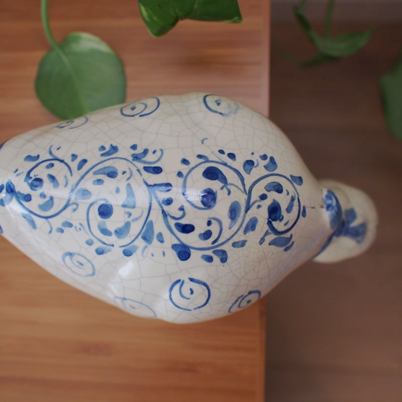 シチリア島の陶器のアヒル置物(大) | Bella Vita