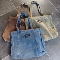 【会場手渡し】シリコンワッペン　ユーズド加工トート