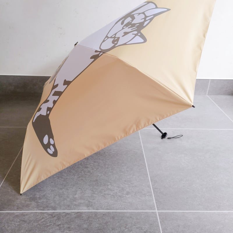 東京・モンブラン.ヤマグチ・高級創作.晴雨兼用・折りたたみ傘・絹100