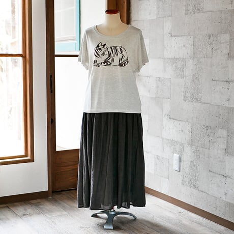 【残少】定番とろける着心地Ｔシャツ（ねそべりのみ・あくび完売）