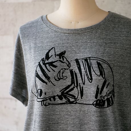 【残少】定番とろける着心地Ｔシャツ（ねそべりのみ・あくび完売）
