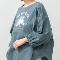 ボリューム7分袖カットソー