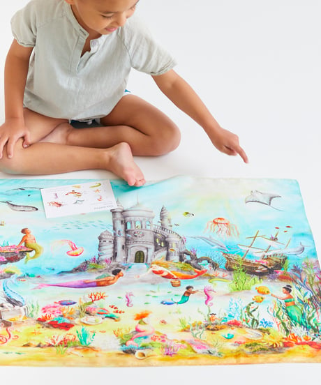 Mermaid Seek & Find /Sarah's silks