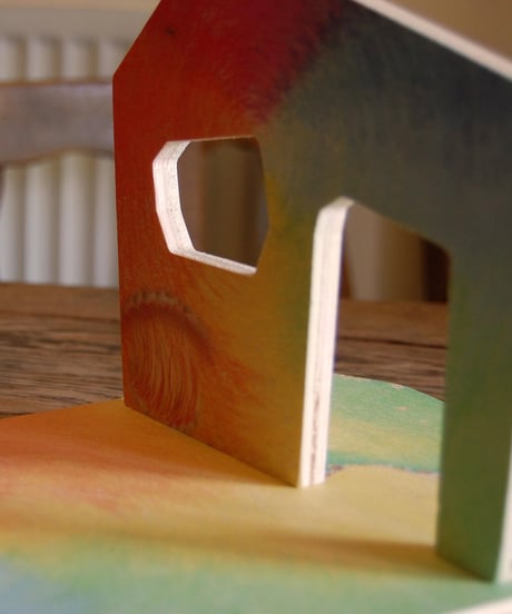 【受注商品】  Waldorf family wooden play house /WildedFamily