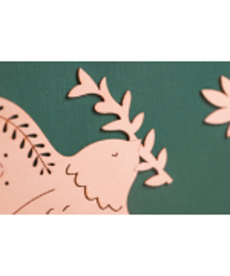 Folk bird Silhouette /  Atelier DeNoest