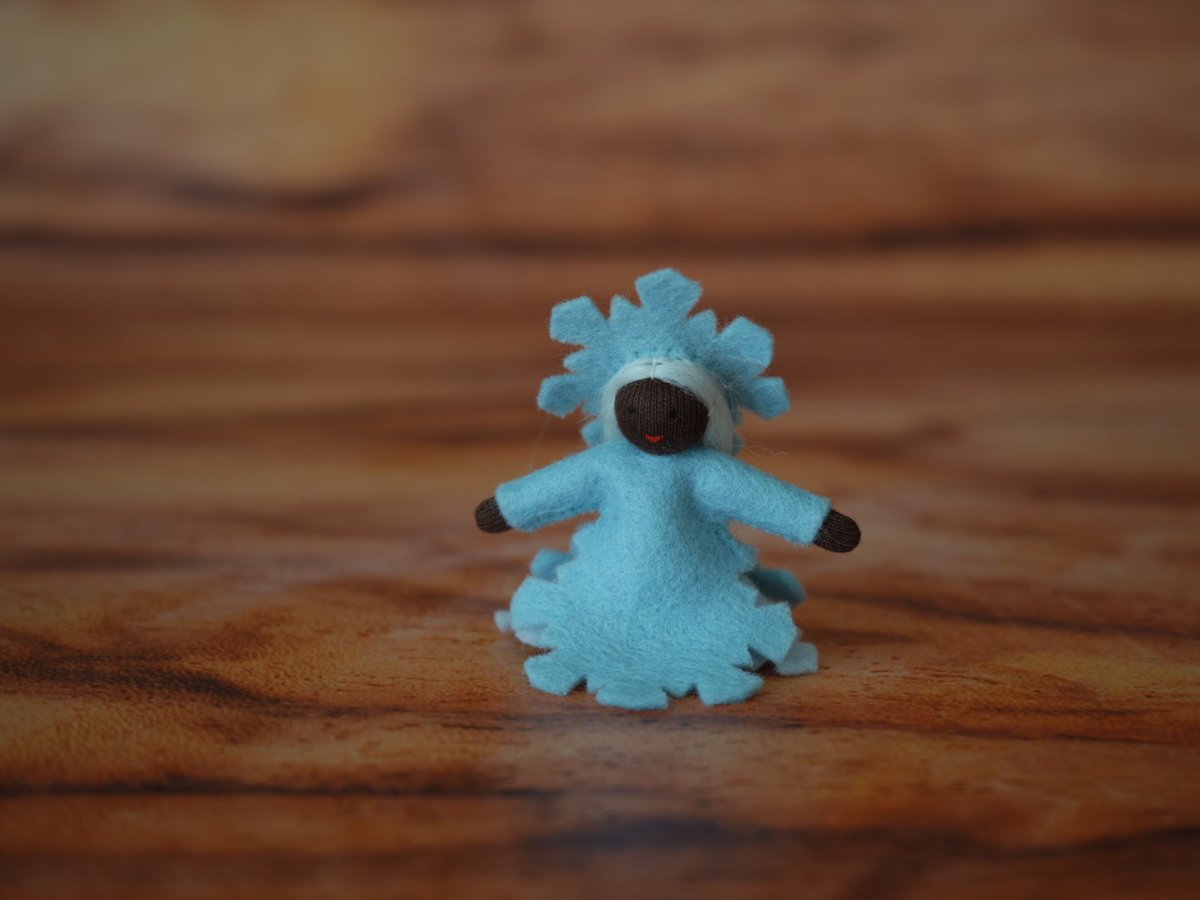 雪の結晶/ブルー ハンギング /Ambrosius dolls | Moinapi