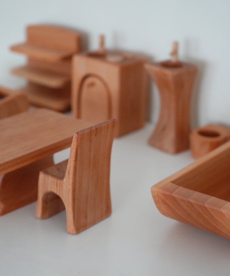 ドールハウス家具セット 10点セット/ ノルベルト社 | Moinapi