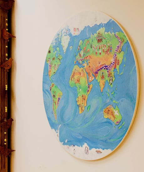 World map/Waldorf Family【ラッピング対象外】