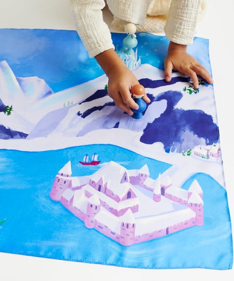 Ice Castle Playmap  /Sarah's silks