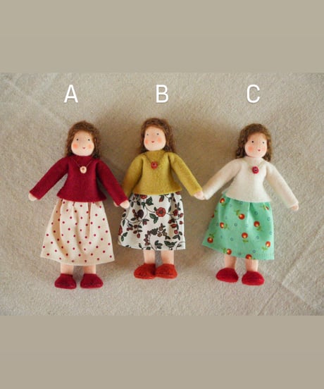おかあさん ブラウンヘア /Ambrosius dolls