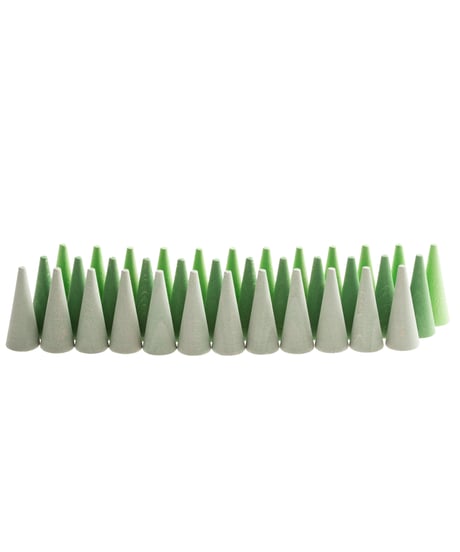 Mandala GREEN CONE/ grapat