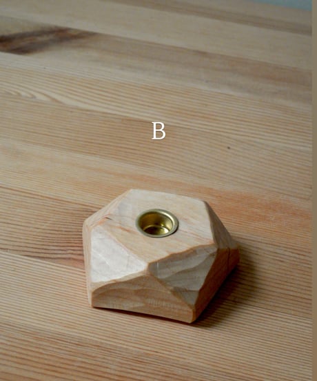 CANDLEHOLDERS CARVED small /　RahmenArt