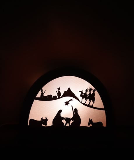 Silhouette slide　Christmas  /  Atelier DeNoest