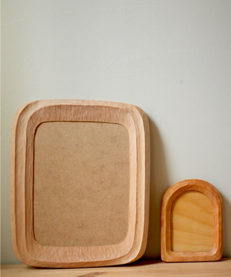 Rounded corners Postcard Holder （A4サイズ ・丸角デザイン・壁掛け・縦横兼用）/　RahmenArt